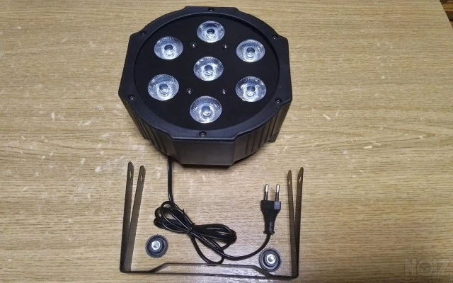 LED PAR RGBW 7X12W   [2Τεμάχια]